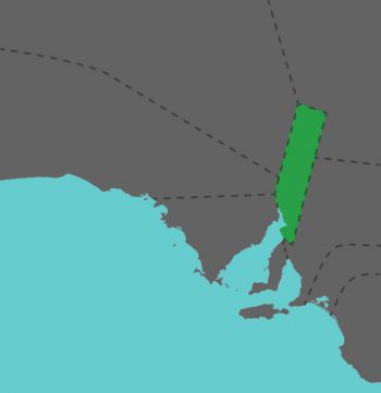 Map of regions: Flinders Ranges