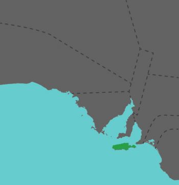 Map of regions: Kangaroo Island